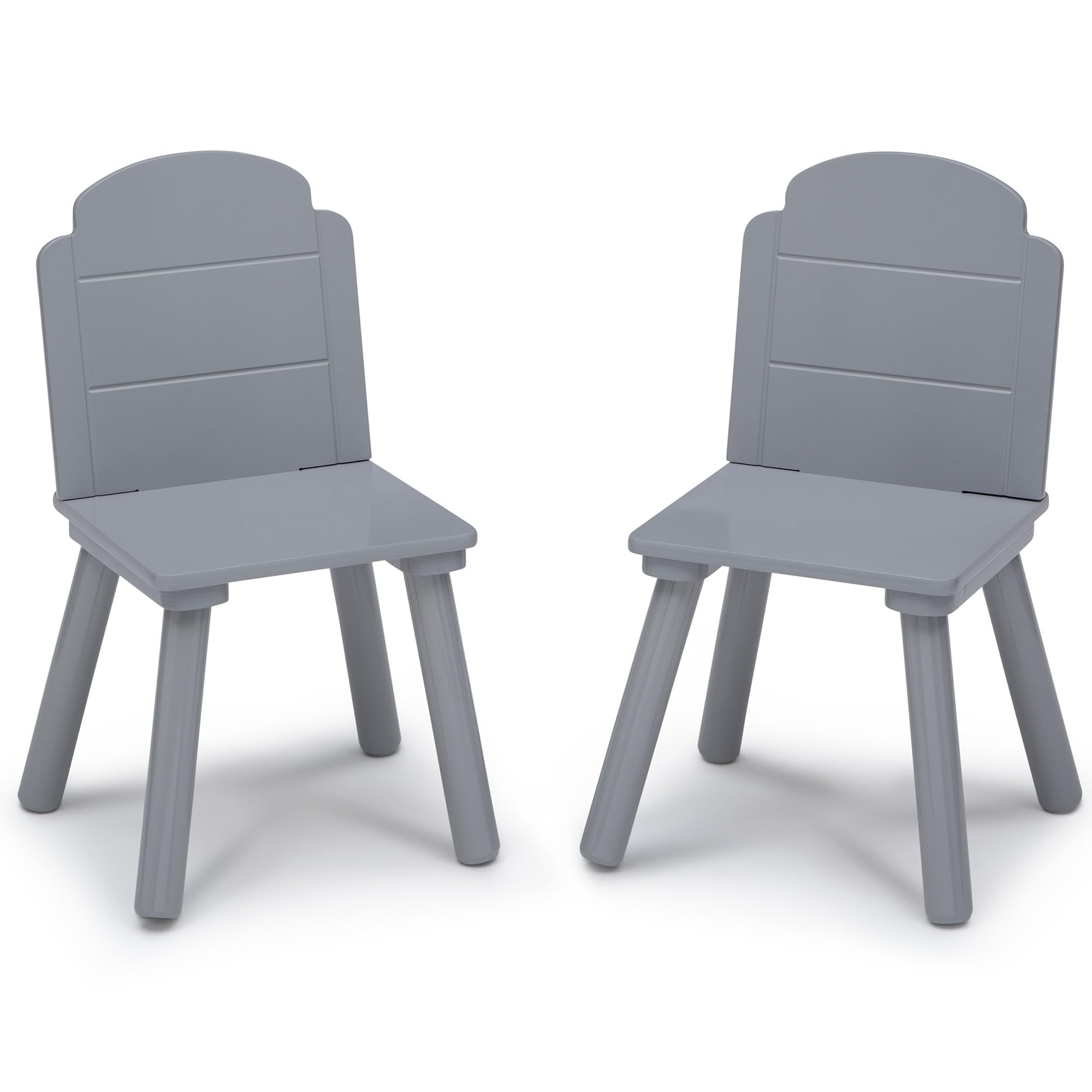 Finn Table and Chair Set with Storage, White/Grey