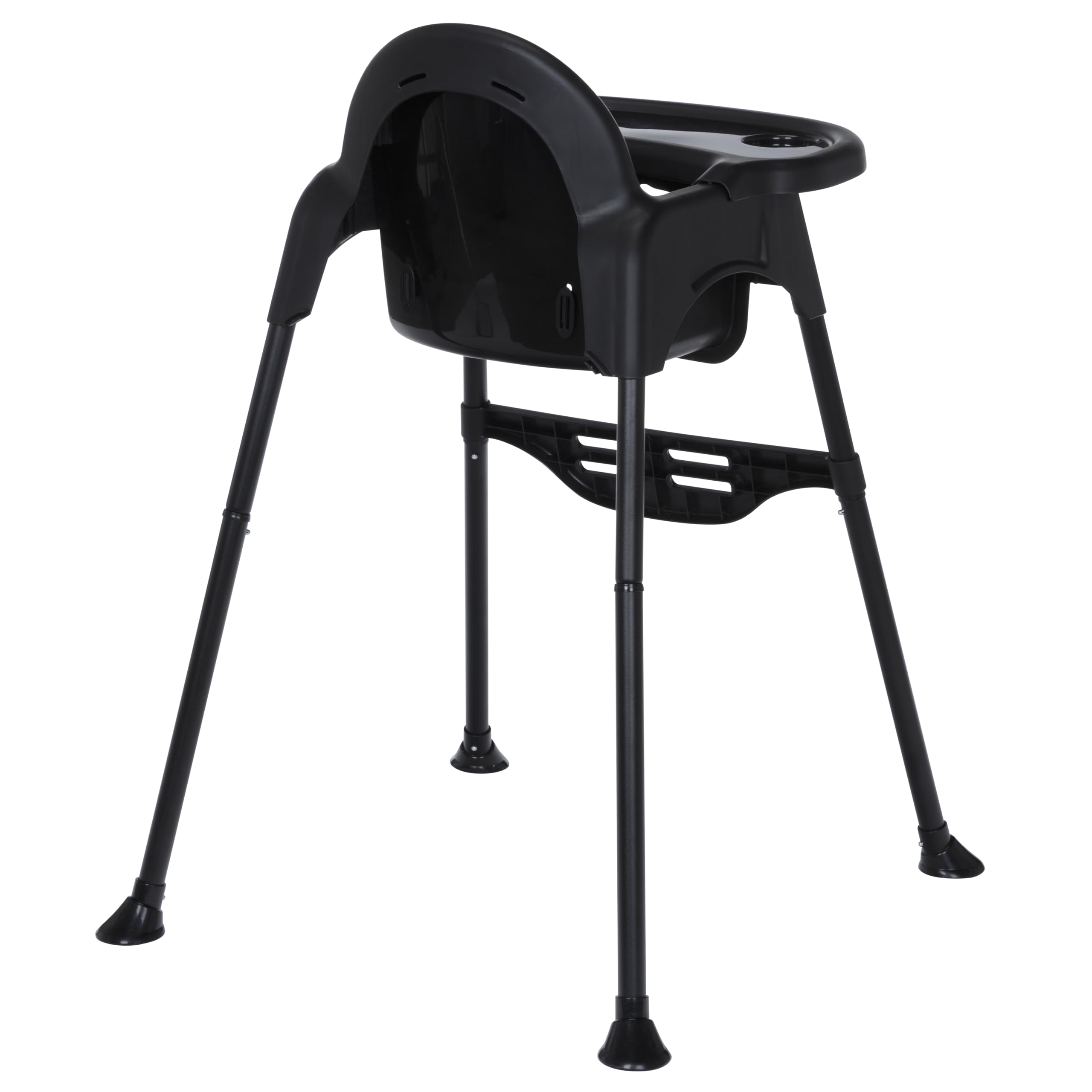 Lightweight Portable High Chair with Adjustable Tray and Footrest