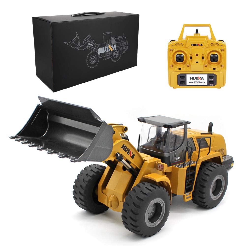 1/14 RC Wheel Loader 10 Channel Remote Control Front Loader Construction Tractor