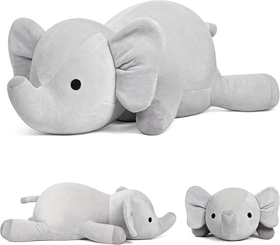 5lbs Weighted Stuffed Animals, 24in Big Sloth Plush Weighted Stuffed Animal