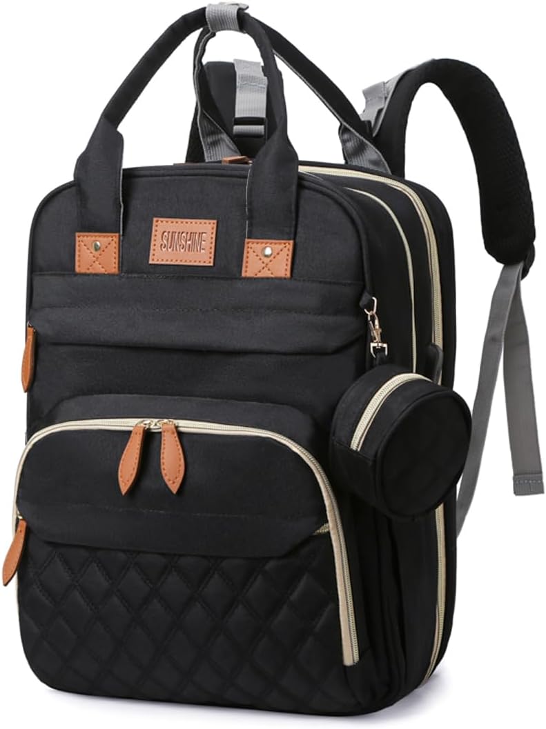 Diaper Bag Backpack, Multifunction Travel Diaper Bags, Mommy