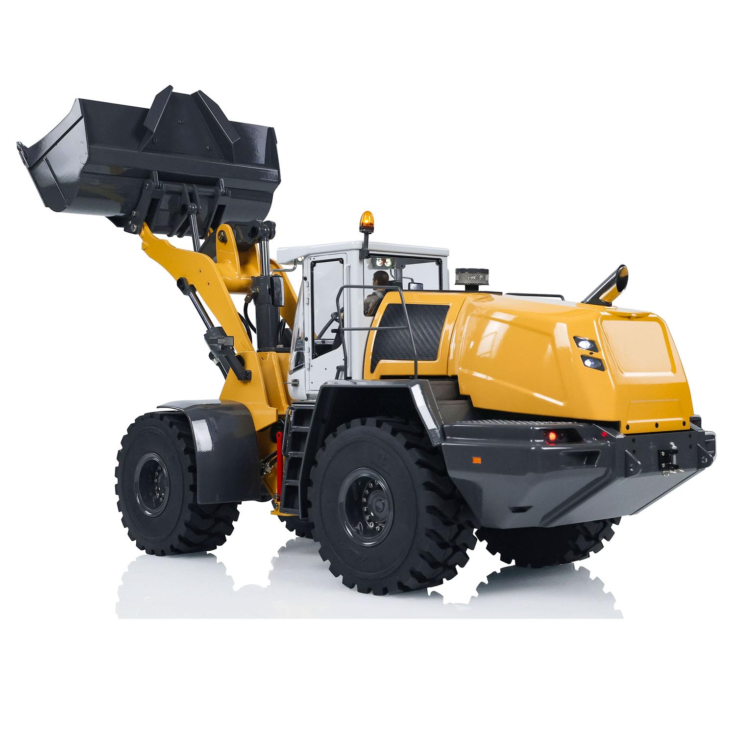 XDRC 580 1/14 Metal RC Hydraulic Loader RTR Engineering Vehicles Smoke Lights