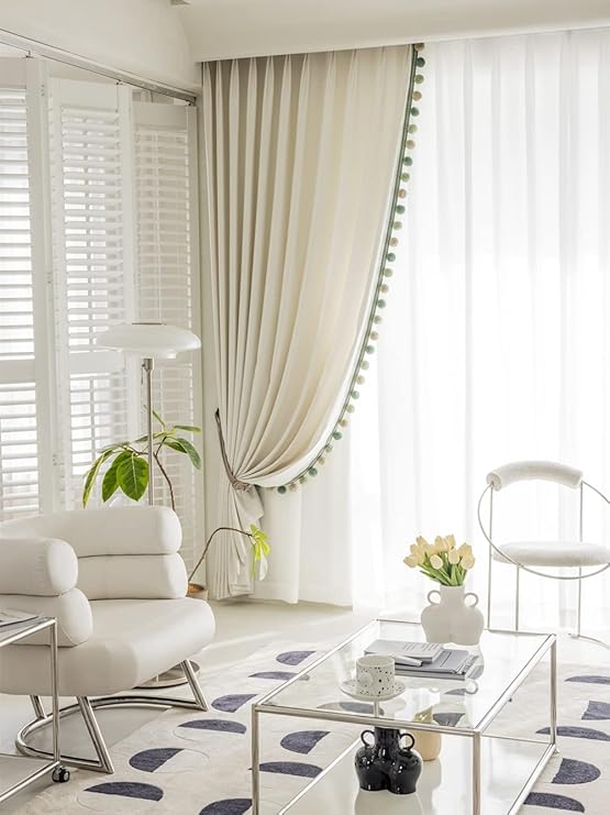 Blackout Curtains for Bedroom Pink Girls 102inch Energy Efficien