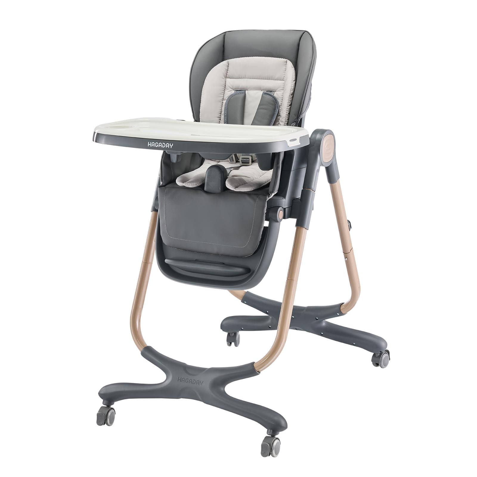 6 in 1 Convertible High Chairs for Babies and Toddlers,Portable High Chair