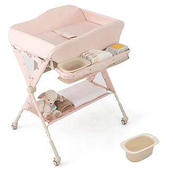 Portable Baby Changing Table, Foldable Diaper Changing Station