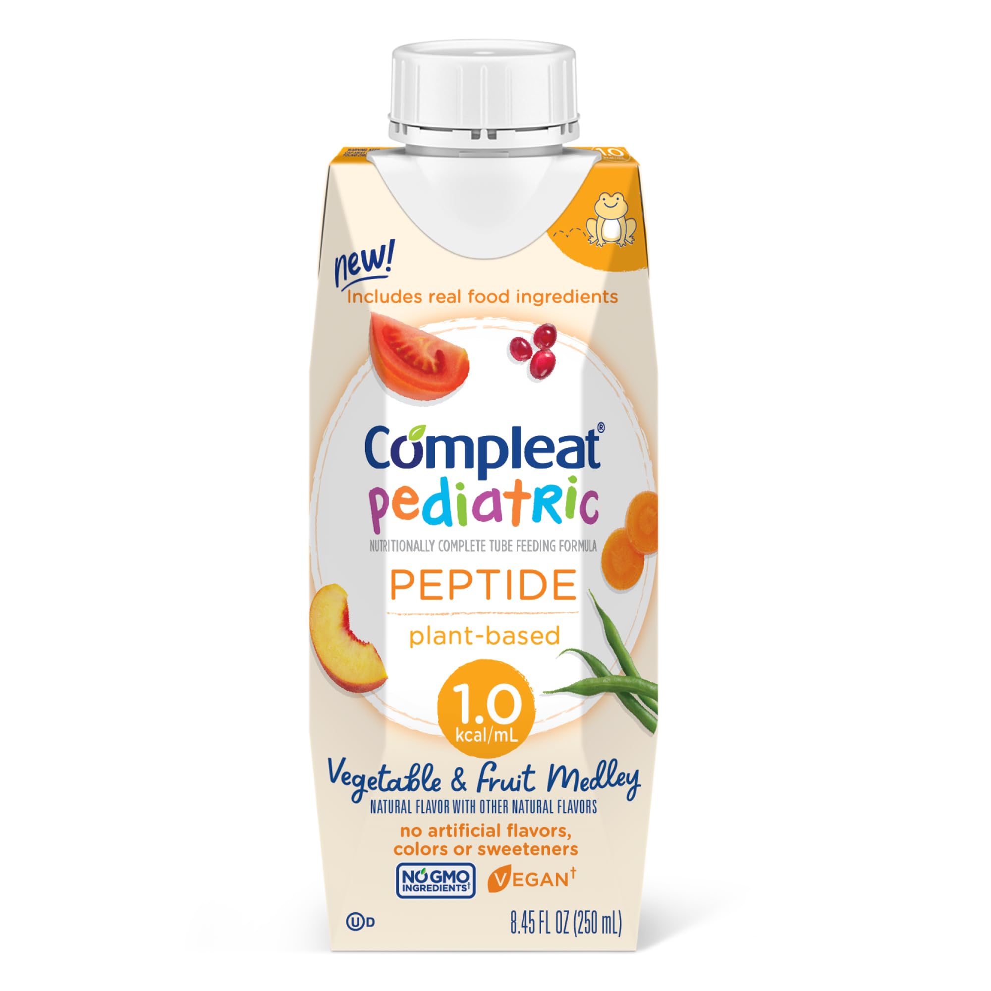 Pediatric Peptide 1.0 Pediatric Tube Feeding Formula Vegetable/Fruit Medley