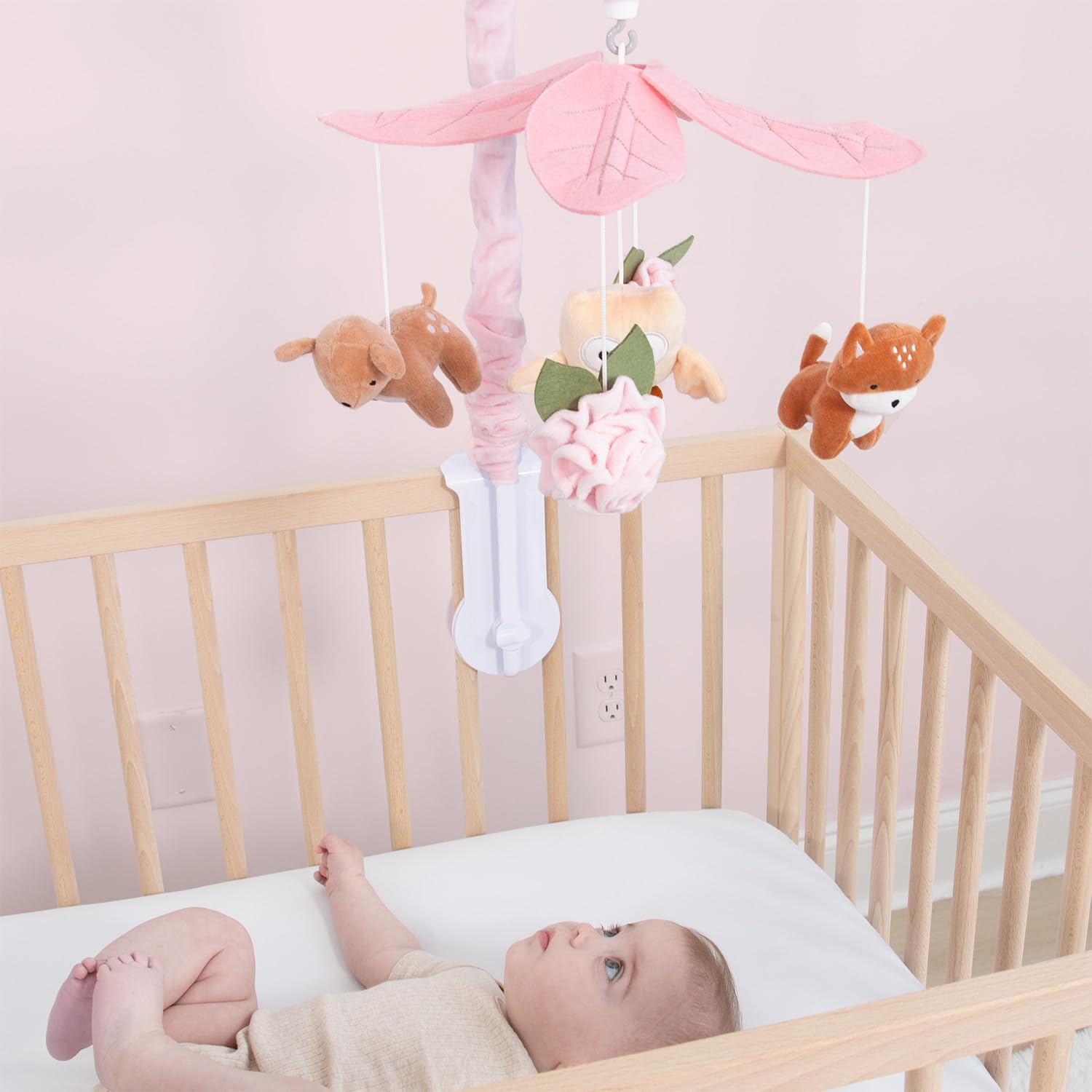 Forest Musical Crib Mobile with 12 Lullabies