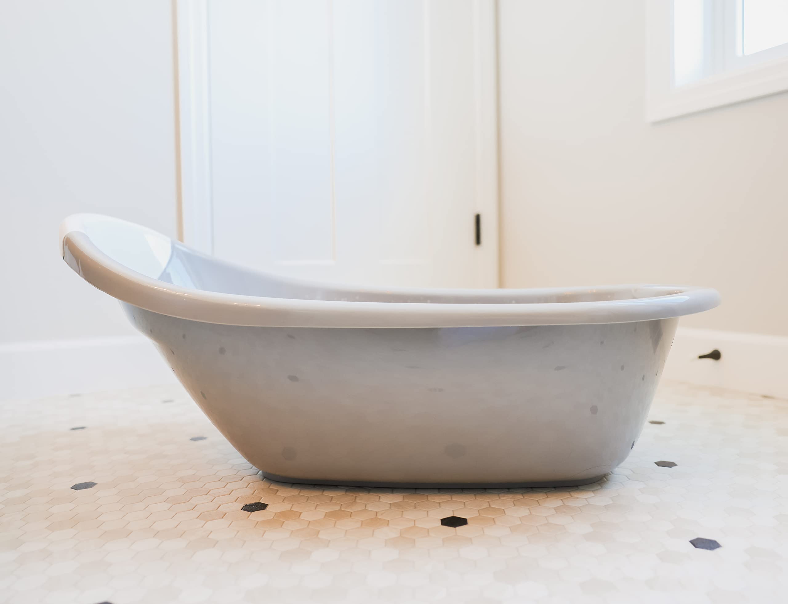 Basics Infant Bath Tub, Includes Air Mesh Sling, Adjustable As Your