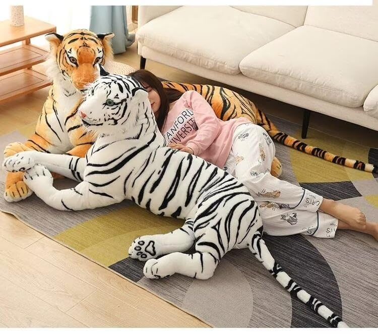 Large Stuffed Tiger Plush Toy- Giant Tiger Stuffed Animal -Big Plush Toy (40 Inche