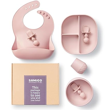 Silicone Baby Feeding Set, Baby Led Weaning Supplies