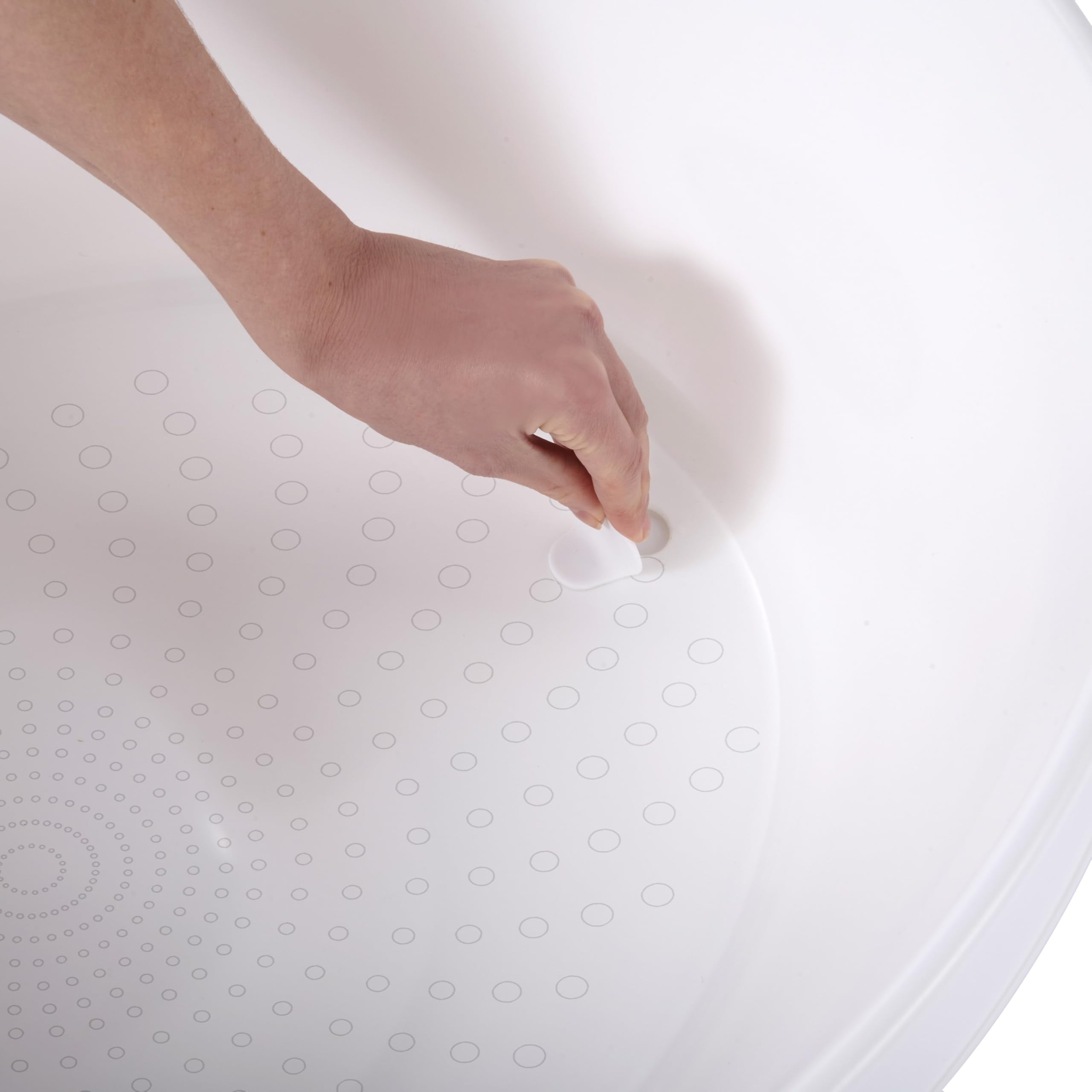 Toddler Bath Tub with Foam Backrest and Anti-Slip Surface