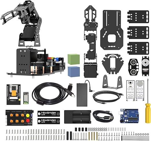 Robotic Arm with Arduino 5DOF/Axis AI Smart Robot Arm Open Source