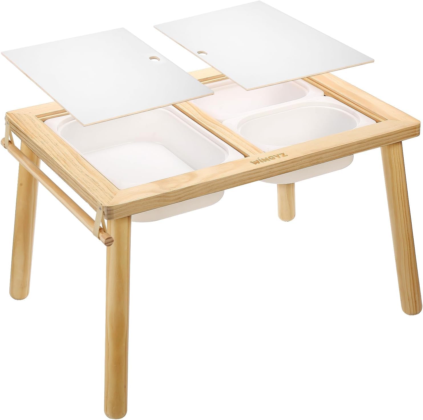 Kids Activity Table with Storage Bins