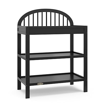 Changing Table with Water-Resistant Changing Pad (Driftwood)