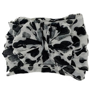Cow Ruffled Headband