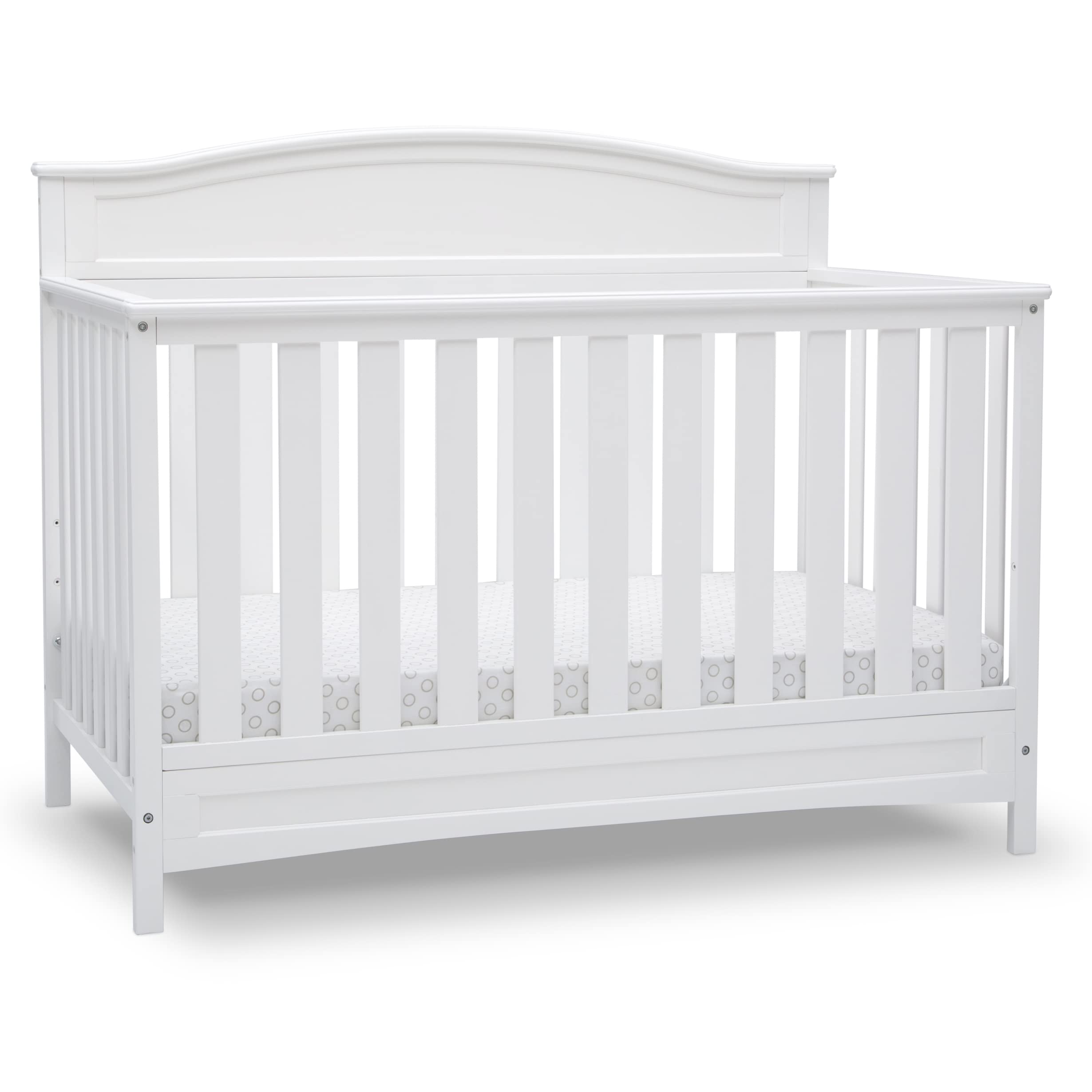 Delta Children Emery 4-in-1 Convertible Baby Crib - Greenguard Gold Certified, White
