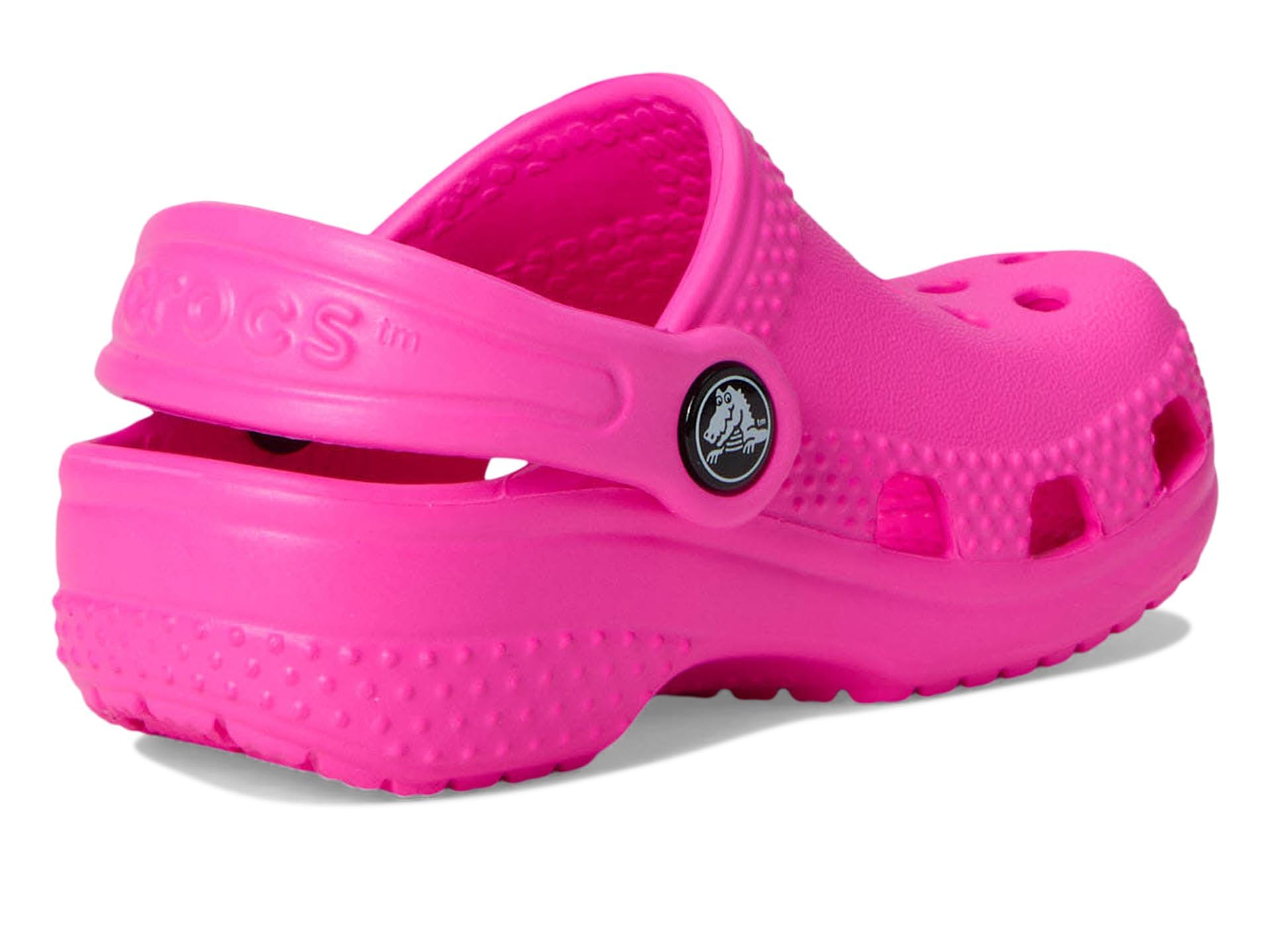 Crocs Unisex Kid Classic Littles Clogs (Infant) Pink Crush 2-3 Infant Medium