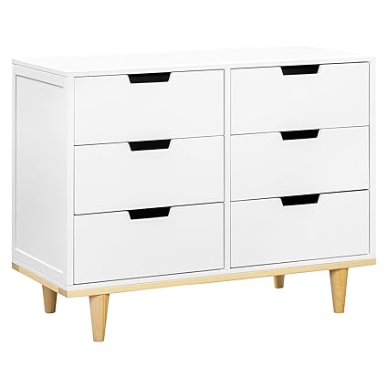 6-Drawer Dresser - Baby Dresser for Nursery - Kids Bedroom Furniture