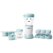NBY-50100 Baby Complete Food-Making System, 32-Oz, White, Blue, Clear