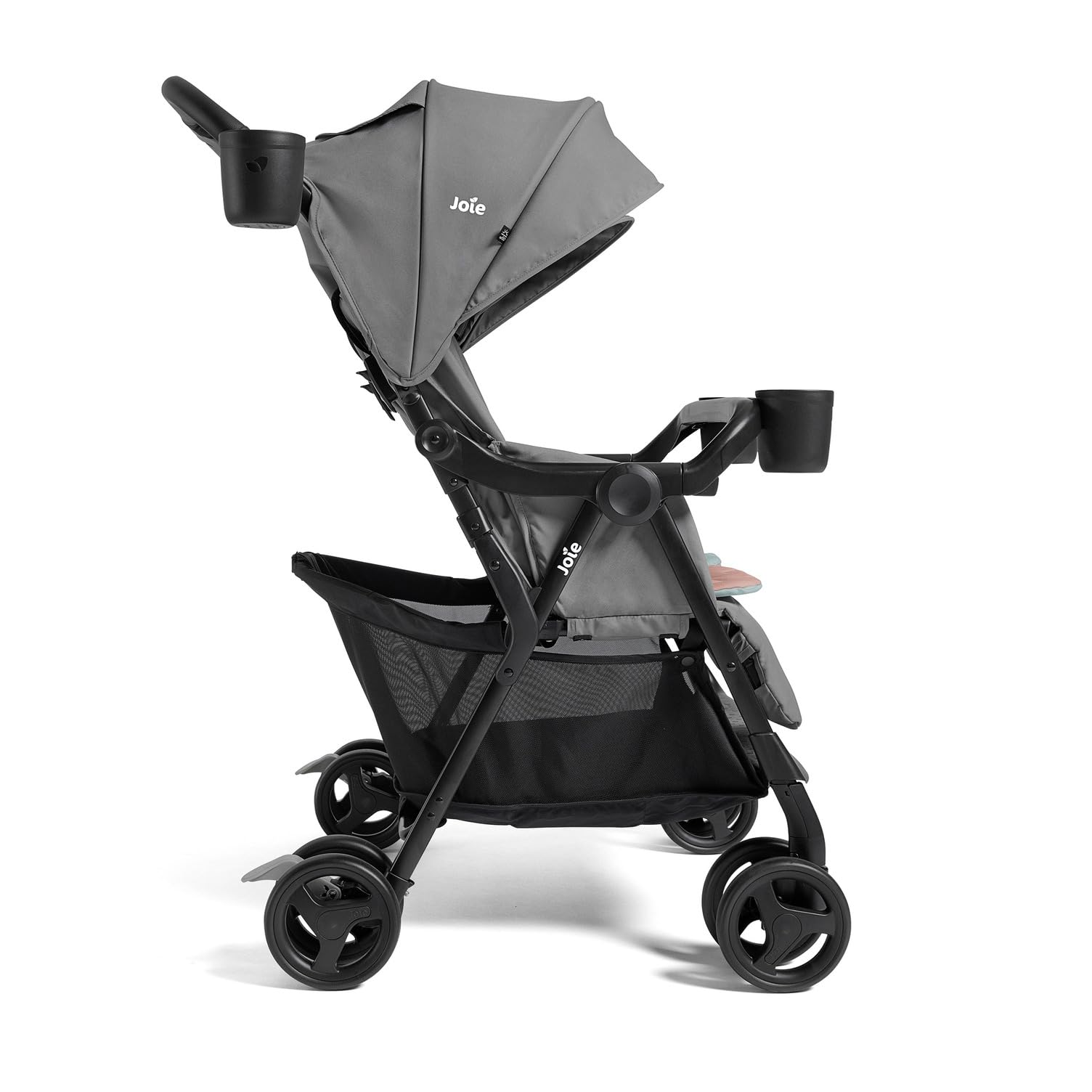 Side-by-Side Double Stroller – Lightweight, Compact, and Comfortable