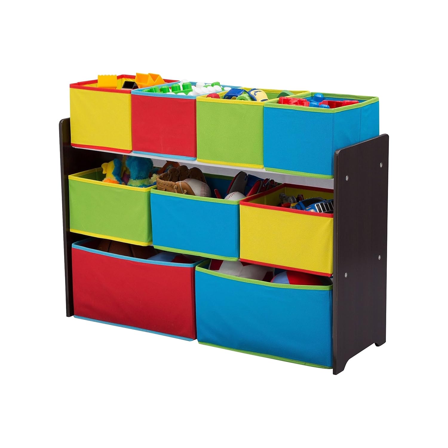 Deluxe Multi-Bin Toy Organizer with Storage Bins