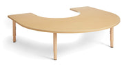 PurposePlus Horseshoe Table, 66" x 60"