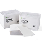 Disposable Changing Pads for Baby, 100 Pack Disposable Changing Pad Liners