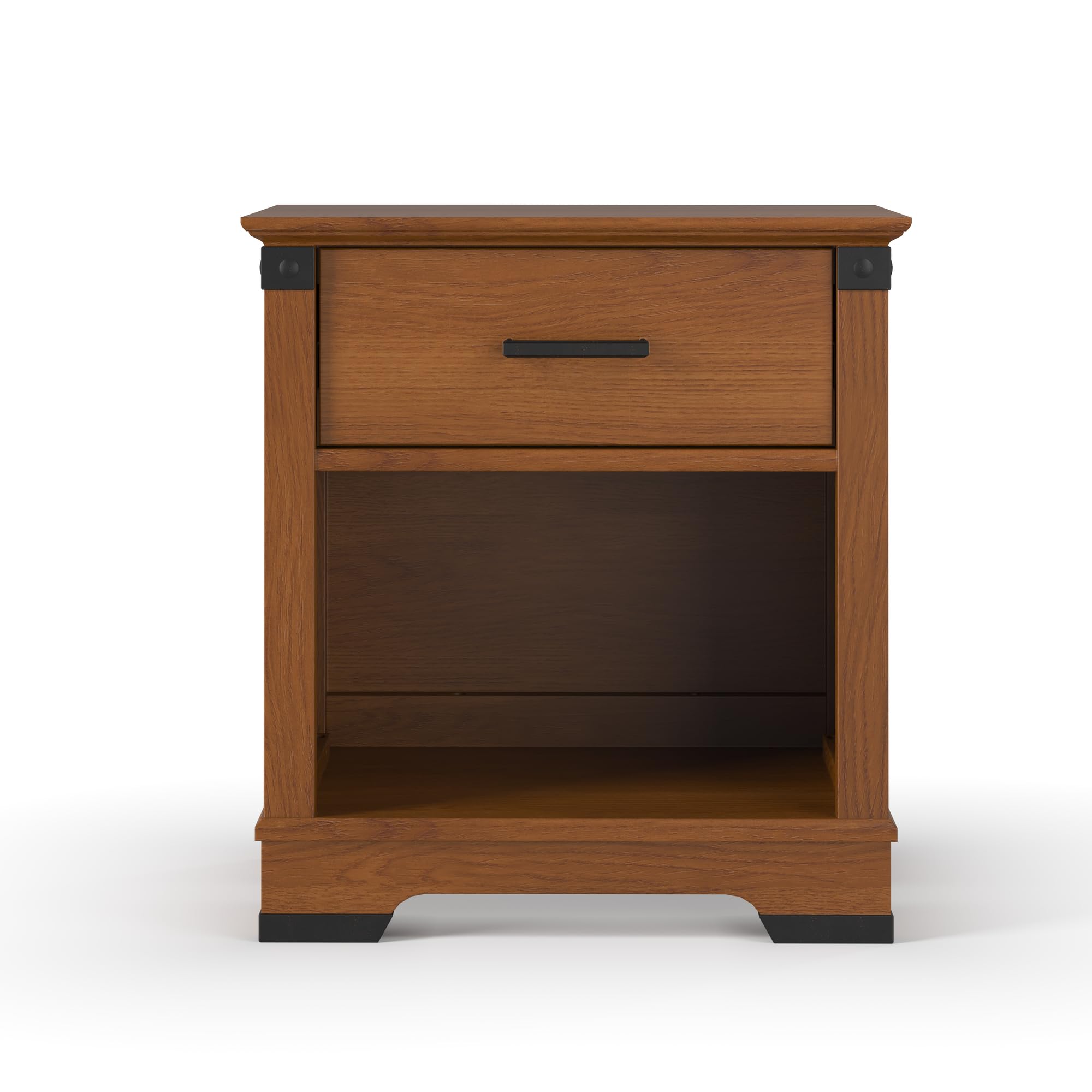 Redmond 1 Drawer Nightstand for Nursery and Bedroom