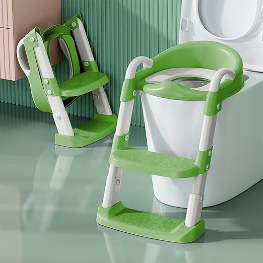 Toilet Seat For Boys Girls, Toddler Toilet Seat With Step Stool Ladder