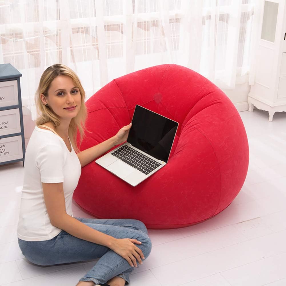 Inflatable Bean Bag Chair for Kids Teens Adults