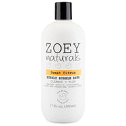Sweet Citrus Bubble Bath for Kids & Babies - Organic Tear-Free, Non-Toxic Toddler Soap