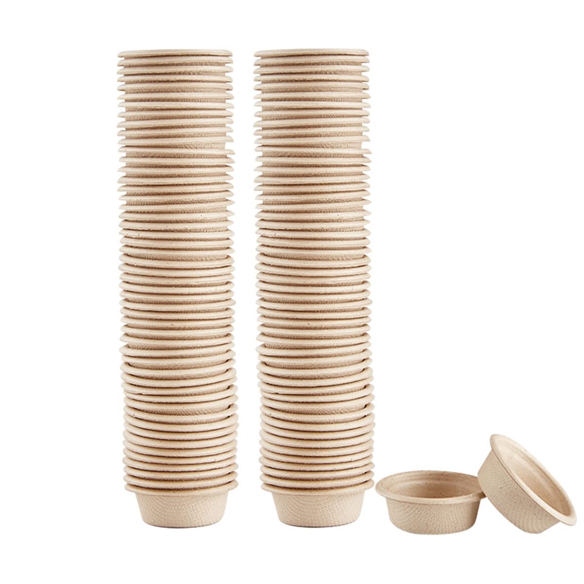 Paper Feeding Cups Samll 0.5 oz Gecko Food and Water Feeding Dish Ledge Accessories