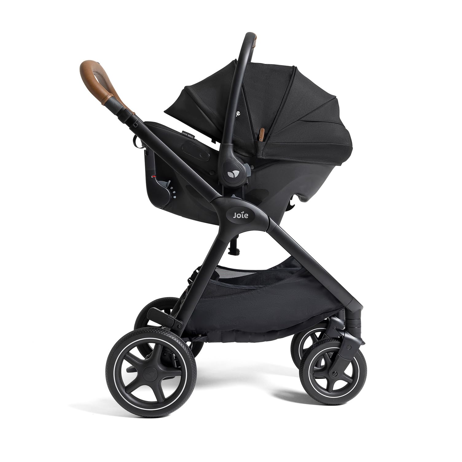 3-in-1 Stroller and Mint Latch Car Seat Travel System with Reversible