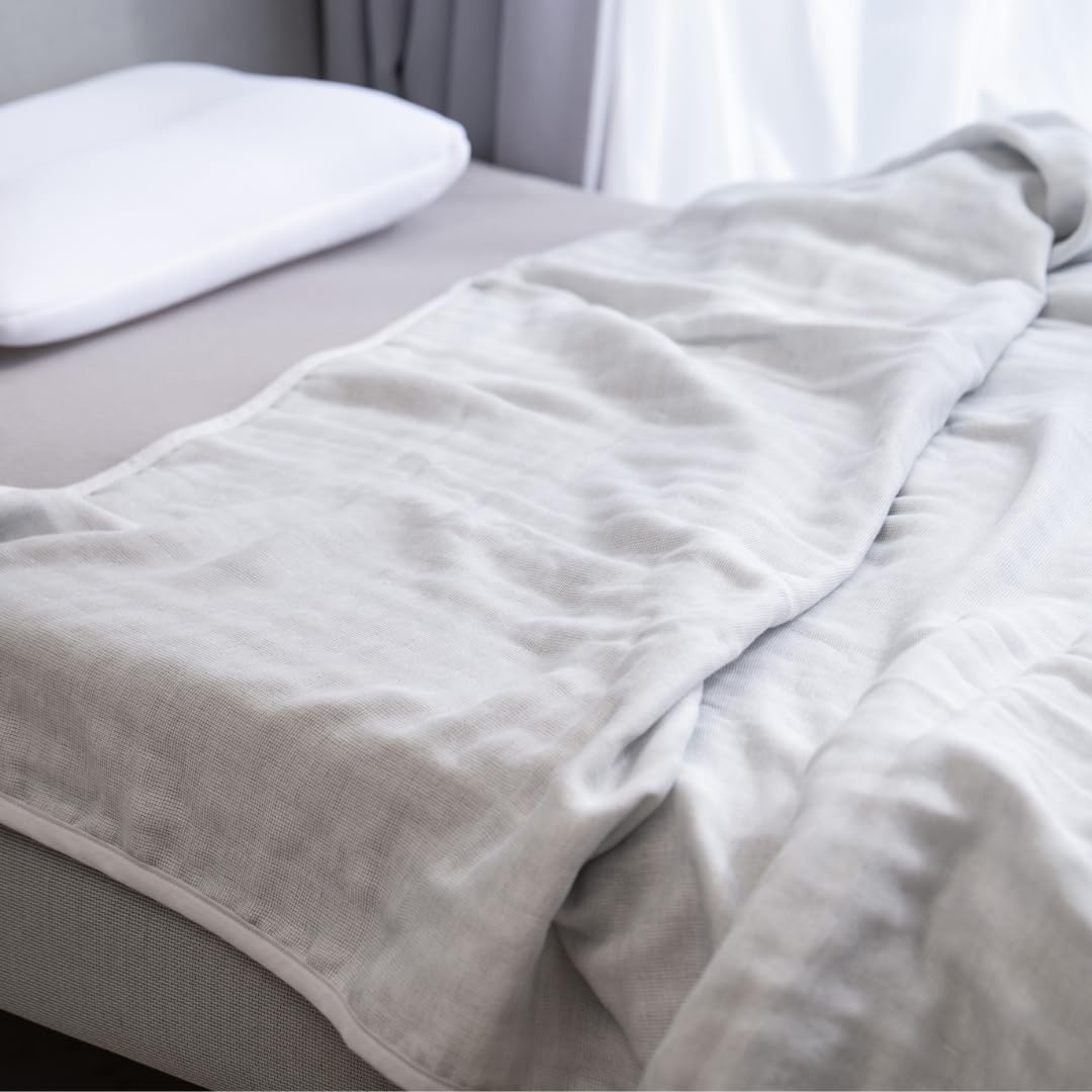5 Layers Gauze Blanket Made in Japan. Soft, Lightweight