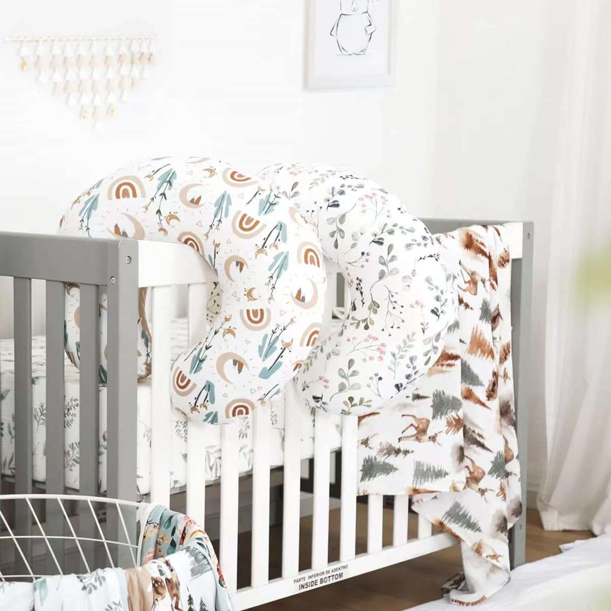 Nursing Pillow and Positioner, Breastfeeding, Bottle Feeding