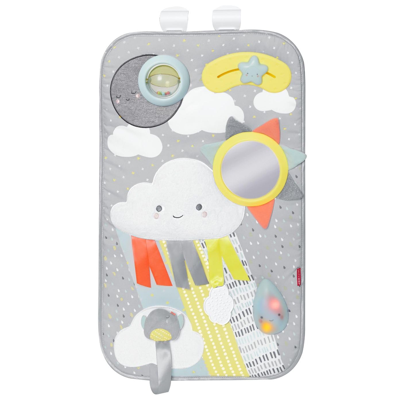 Expandable Baby Gate, Playview Enclosure, Silver Lining Cloud