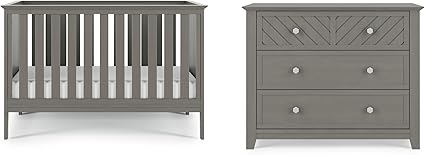 Atwood Crib and Dresser Nursery Set
