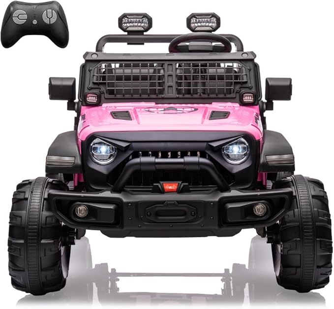 Kids Car, 24V 9Ah 2 Seaters Ride On Car with Remote Control, 2 * 120W Motors