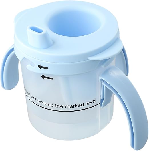 Dysphagia Cups for Adults, Sippy Cup for Elderly Spill Proof