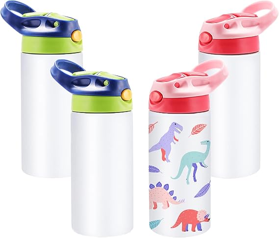 12oz Kids Sublimation Tumbler, 8 Pack Kids Sublimation Tumbler Blank