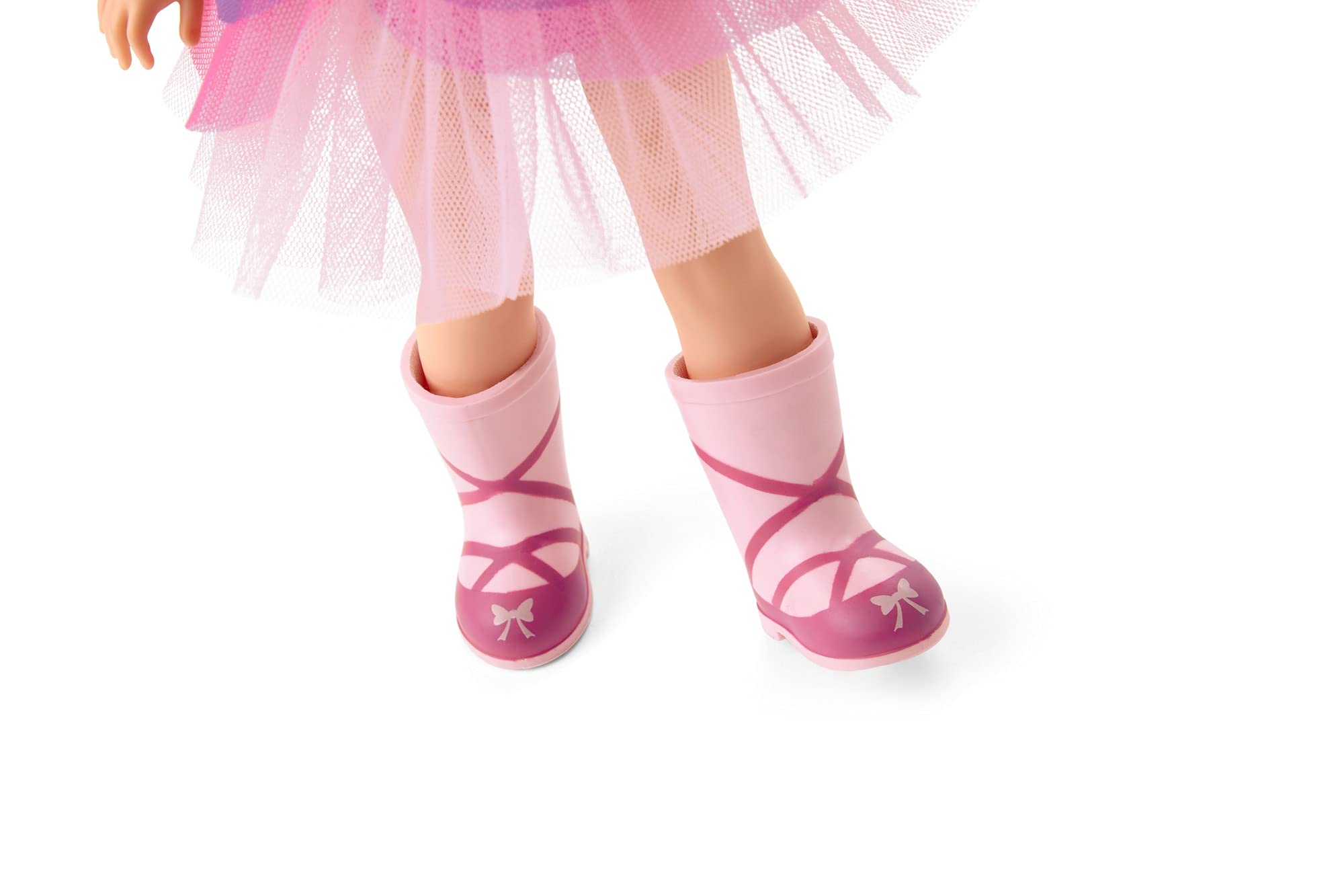 WellieWishers Emerson 14.5" Doll, Purple,silver