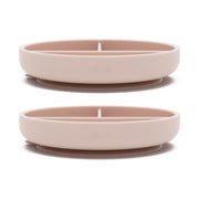 2 Pack, 100% Silicone Non-Toxic BPA-Free Baby Plates