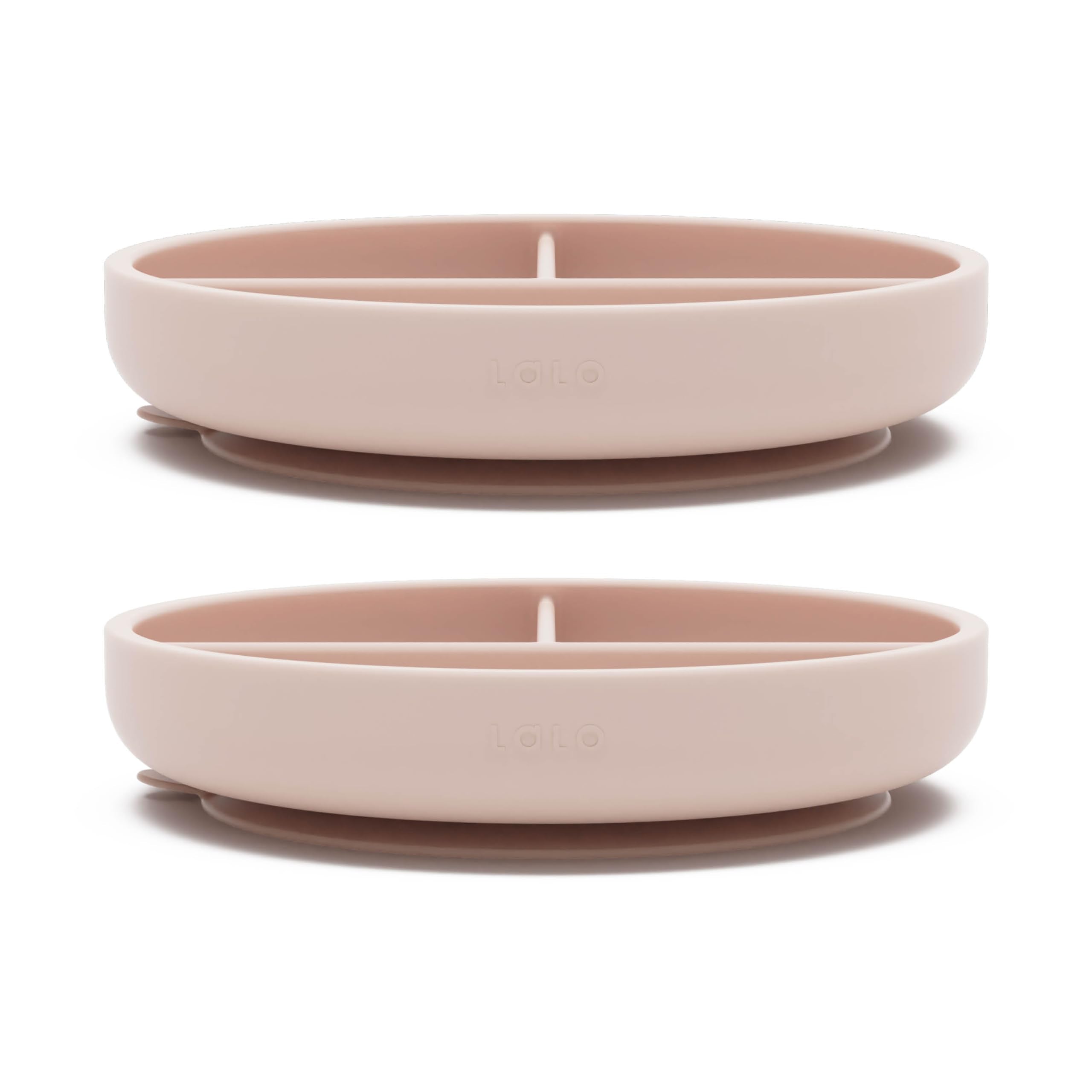 2 Pack, 100% Silicone Non-Toxic BPA-Free Baby Plates