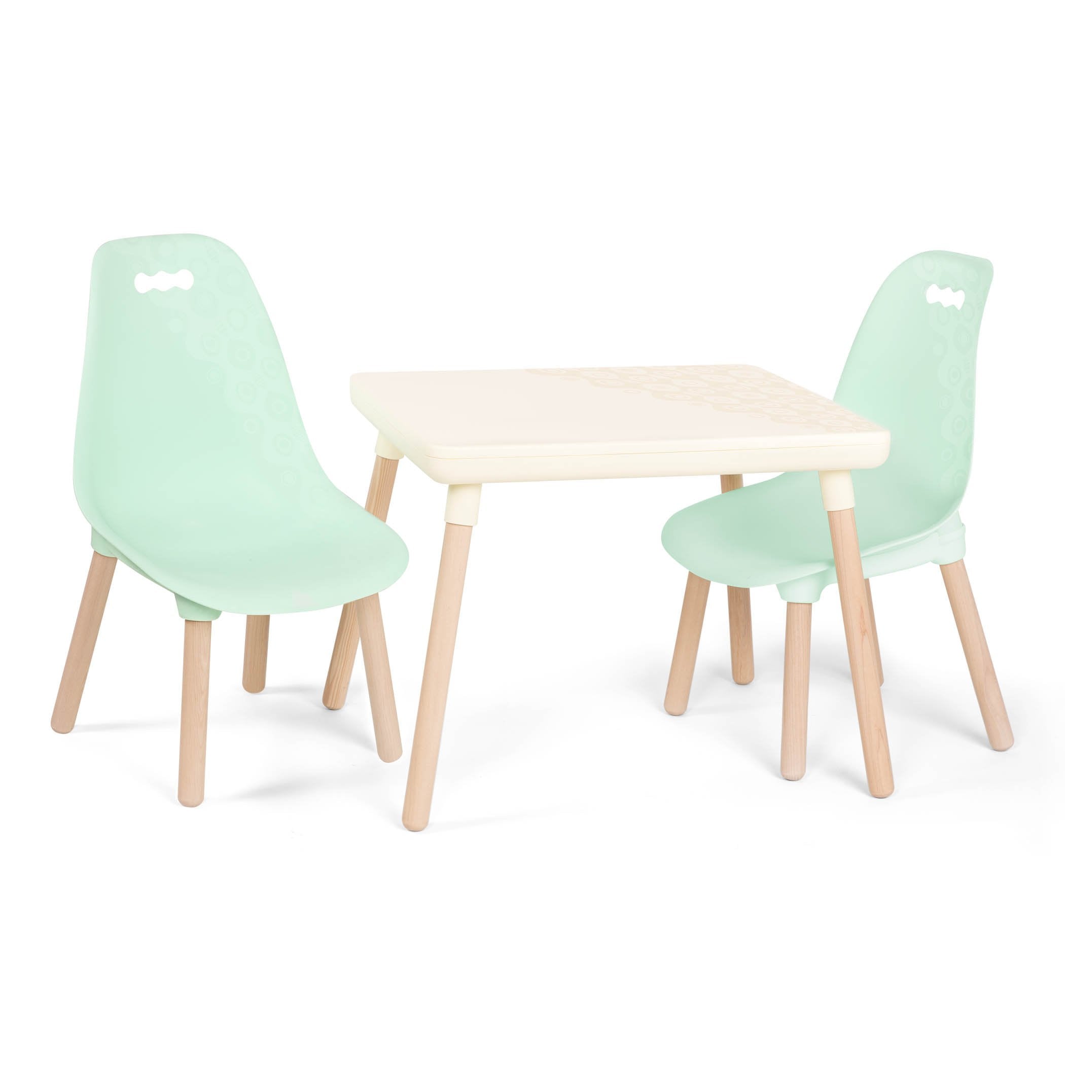 Kids Table and Chair Set - Toddler Furniture with 2 Chairs