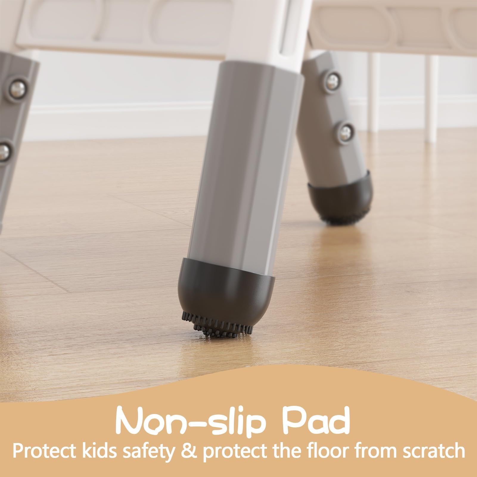 Height Adjustable Kids Chair Set of 2