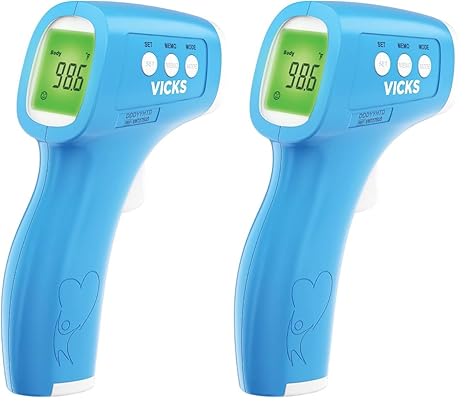Non-Contact Infrared Thermometer for Forehead, Food and Bath – Fast, Reliable