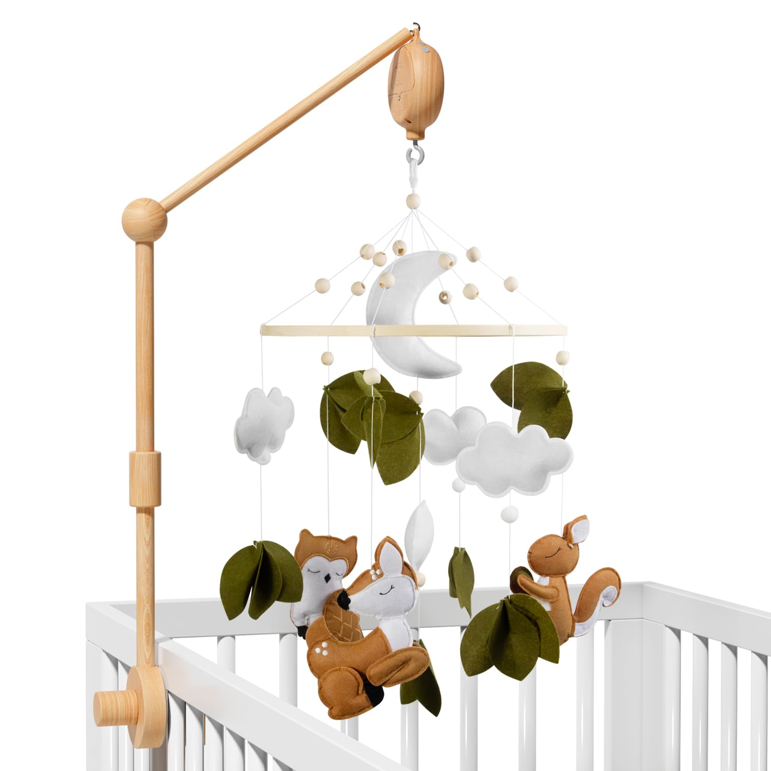 Woodland Animals Theme Bassinet Baby Nursery Mobiles