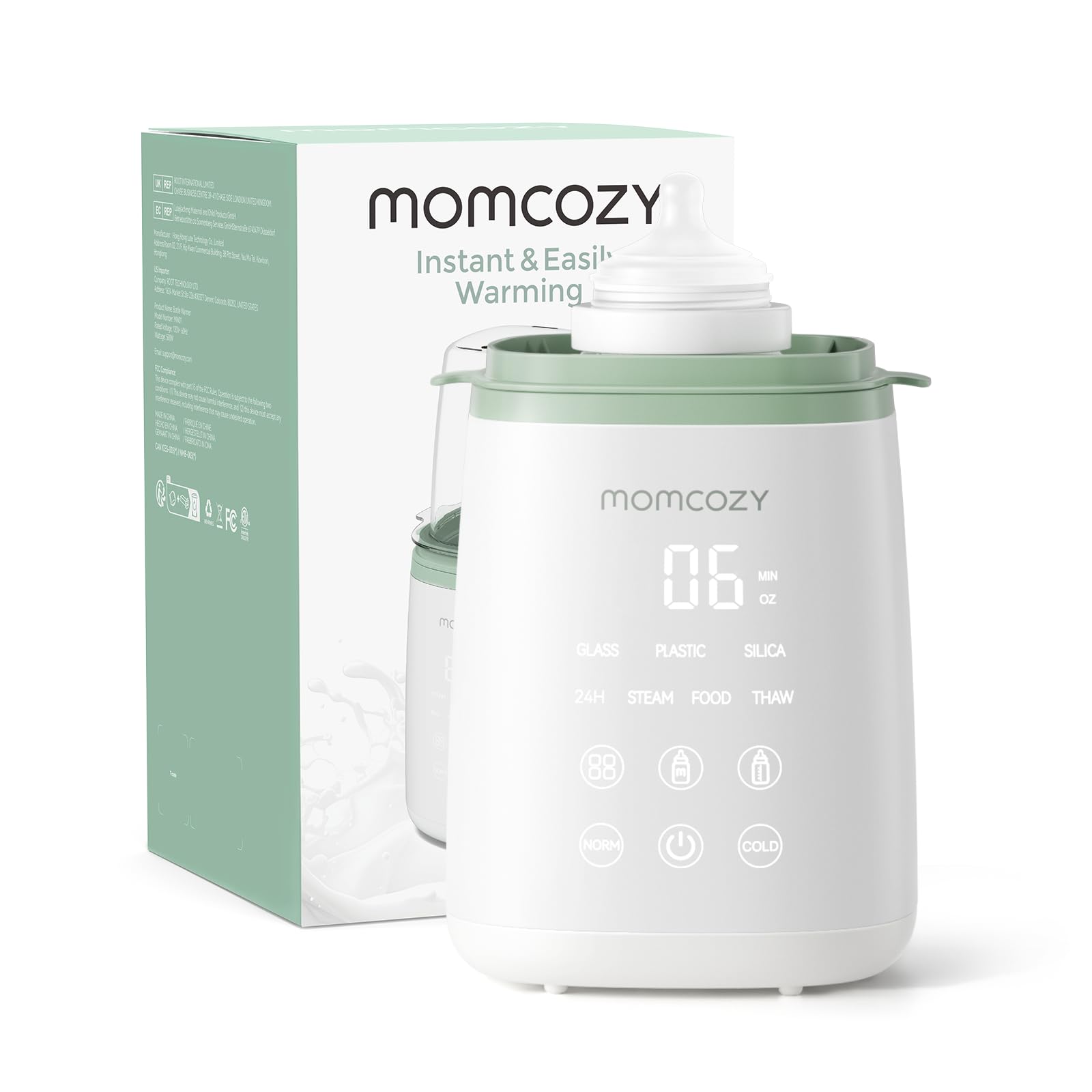 Bottle Warmer, Fast Bottle Warmers for All Bottles with Timer