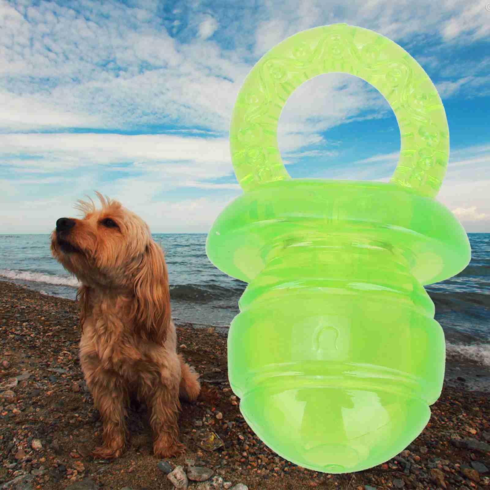 5 Pcs Pet Dog Chew Toy, Dog Squeak Toys, Pacifier Shaped Chew Toy, Interactive Chew Toy