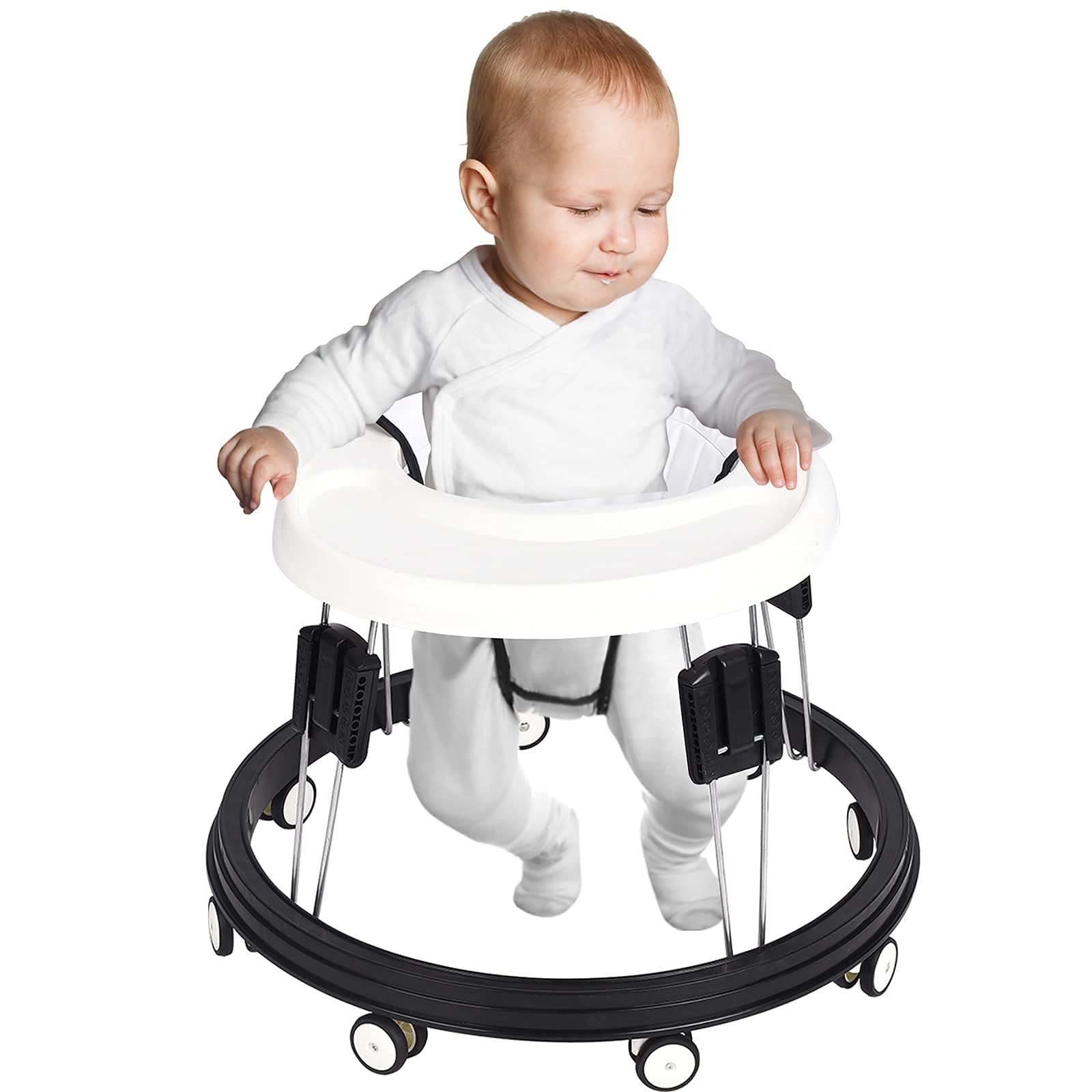 Baby Walkers for Baby with Easy Clean Tray, Universal Wheeled Walker